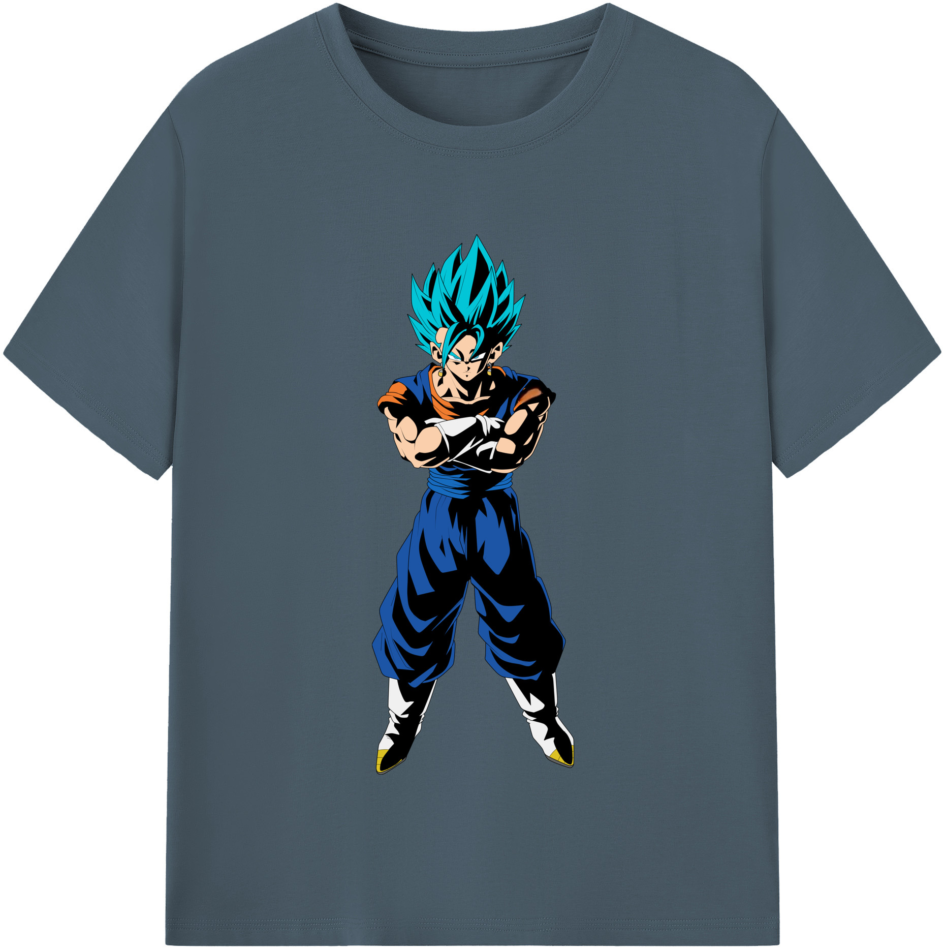 （画像用） ドラゴンボール ベジット DRAGON BALL Vegetto 綿100％半袖Tシャツ（フロントプリント）